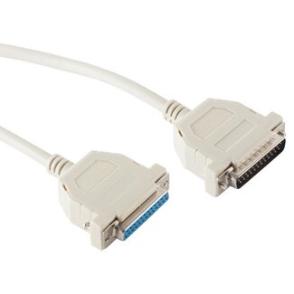 S-Impuls Serielles RS232 Verlängerungskabel 25-pol SUB-D (m) - 25-pol SUB-D (w) - 1,8 m