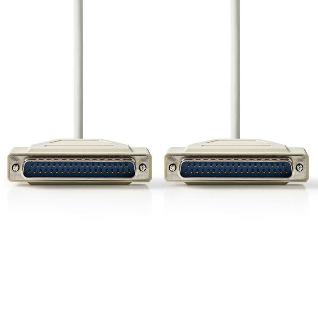 Serielles Kabel 37-pol SUB-D (m) - 37-pol SUB-D (m) / vergossene Stecker - 1 Meter