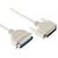 Paralleles Druckerkabel 25-pol SUB-D - 36-pol Centronics / vergossene Stecker - 1,8 m