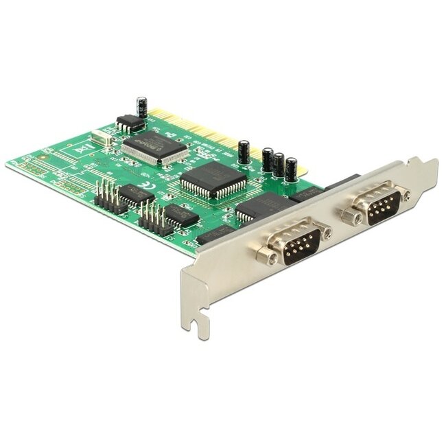 DeLOCK RS232 PCI-Karte mit 4 x 9-poligen SUB-D Anschlüssen