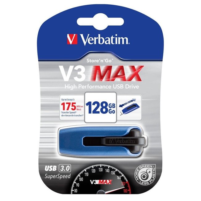 Verbatim V3 MAX USB 3.0 Stick 128GB