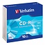 Verbatim CD-R Rohlinge im Slim Case - 52x - 700 MB / 80 Min. - 10 Stück