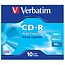 Verbatim CD-R 800 MB 90 Min 40x Jewel Case 10er Pack
