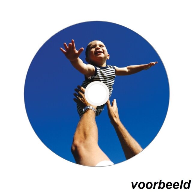 Verbatim CD-R AZO Wide Inkjet bedruckbare Rohlinge im Jewel Case - 52x - 700 MB / 80 Min. / 10 Stück