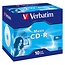 Verbatim Music CD-R Rohlinge 16x 80 Min Jewel Case 10 Stück
