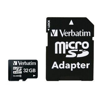 Verbatim Verbatim Micro SDHC Speicherkarte 32GB