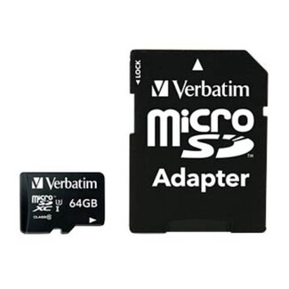 Verbatim Verbatim Micro SDXC UHS-3 Speicherkarte 64GB