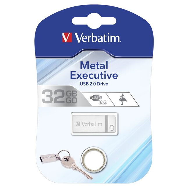 Verbatim Metal Executive USB 2.0 Stick 32GB