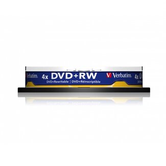 Verbatim Verbatim DVD+RW Rohlinge auf Spindel - 4x - 4,7 GB / 10 Stück