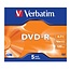 Verbatim DVD-R Rohlinge 4,7 GB 16x im Jewel Case - 5 Stück
