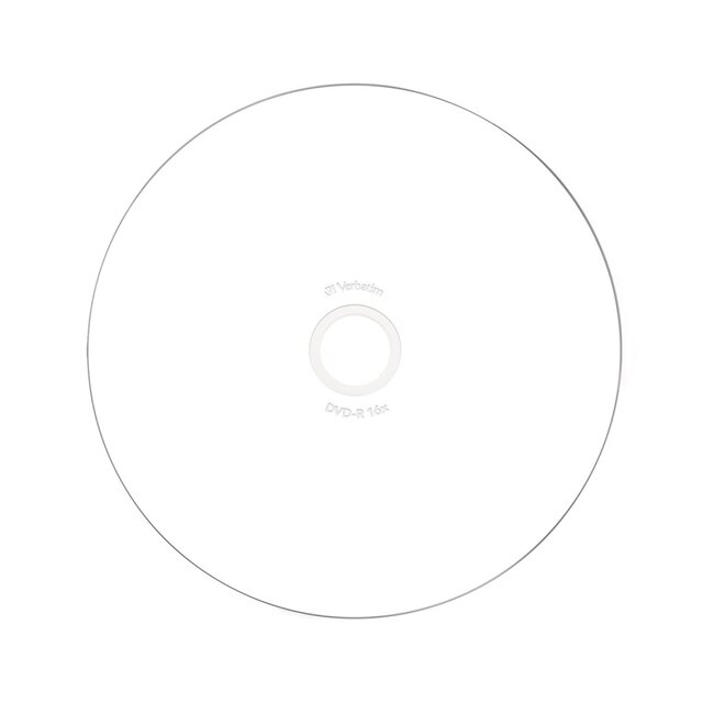 Verbatim DVD-R Wide Inkjet bedruckbar 16x - 4,7 GB - 10 Stück im Jewel Case
