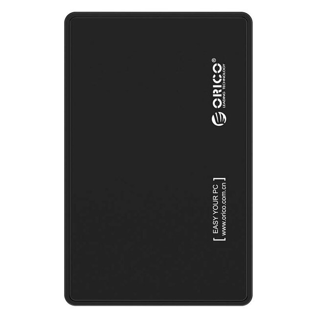 Orico 2,5'' SATA HDD/SSD Gehäuse - USB 3.0 (Micro USB) - Kunststoff - Schwarz
