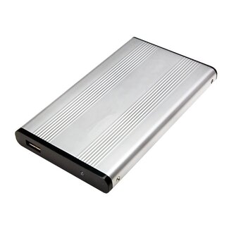 Dolphix 2,5'' IDE HDD Gehäuse - USB 2.0 / Silber
