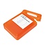 Abschließbare Schutzbox für 3,5'' HDD – Orange