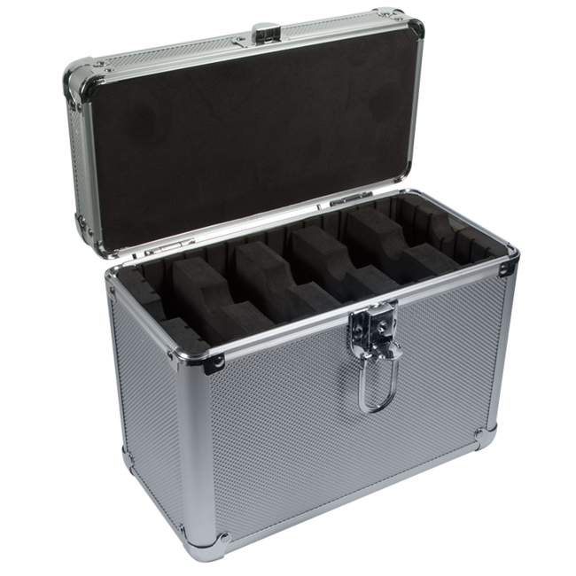 Koffer für 5x 3,5'' HDD / Silber