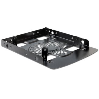 DeLOCK Premium 2x 2,5'' HDD/SSD auf 3,5'' Einbaurahmen / Schwarz