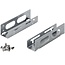 3,5'' HDD Einbaurahmen für 5,25'' Slot / Silber