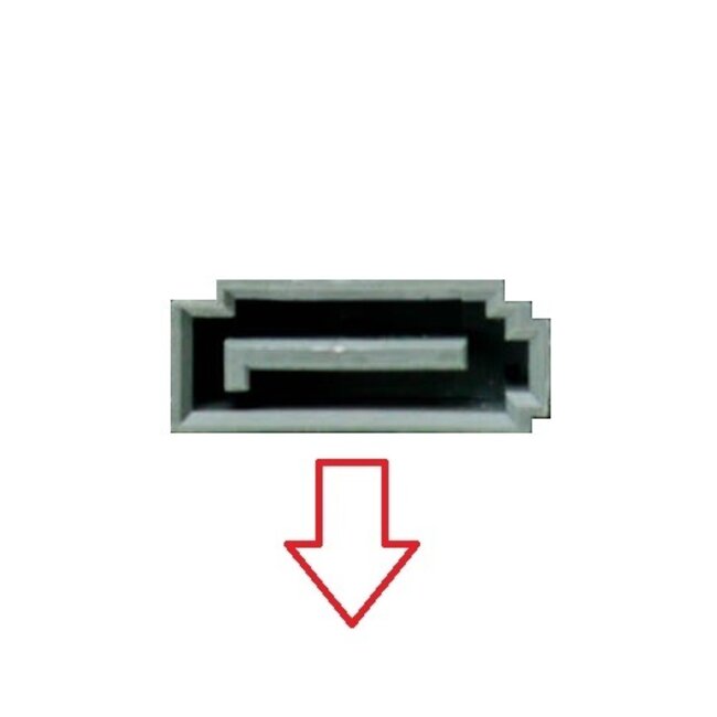 Premium SATA-Datenkabel - gerade / abgewinkelt nach unten - Nylon - SATA600 - 6 Gbit/s - lila - 0,20 m