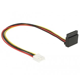 DeLOCK Floppy- zu SATA-Stromkabel 0,30 m rechtwinklig