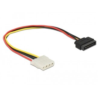 DeLOCK SATA (m) zu Molex (w) Adapter - 0,30 Meter