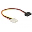 SATA (m) zu Molex (w) Adapter - 0,30 Meter
