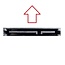 SATA 90° auf SATA Daten- und Molex Stromkabel - SATA600 - 6 Gbit/s - Rot - 0,30 m