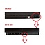 Floppy (m) - Molex (w) Winkel-Stromkabel - 0,05 m