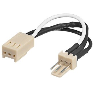 DeLOCK 3-Pin Gehäuselüfter 12V - 7V Spannungswandler - 0,075 m