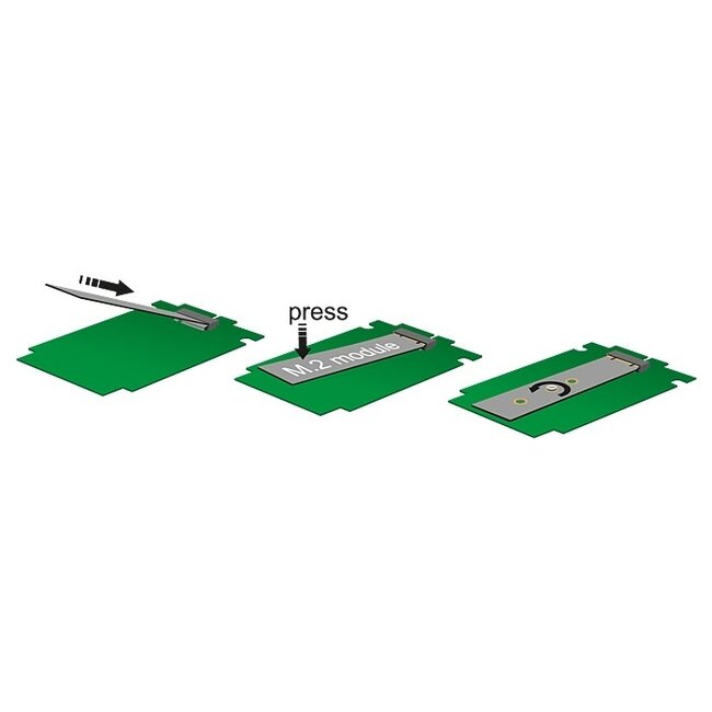 mSATA auf M.2 Adapter