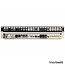 Delock 19 Zoll Patchpanel mit Kabelführung | 24 Keystone Module | 1U | Schwarz