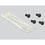 Delock 19 Zoll Patchpanel | 24 Keystone Module | Gedrehte Ports | 1U | Schwarz