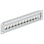 Delock 10 Zoll Patchpanel | 12 Keystone Module | 1U | Grau