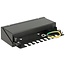 Desktop Patchpanel für 8 Keystone-Module / Schwarz