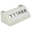 Multimedia-Panel für 6 Keystone-Module / Grau