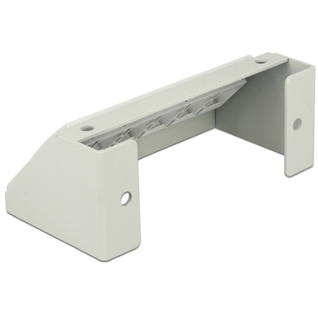 Multimedia-Panel für 6 Keystone-Module / Grau