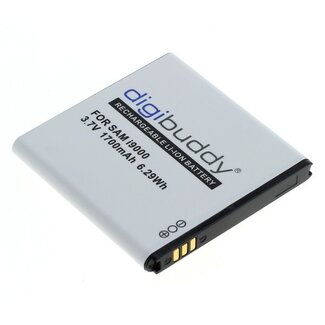 Digibuddy Akku kompatibel mit Samsung Galaxy S / EB575152VUC / 1700 mAh