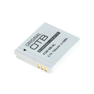 OTB Kameraakku kompatibel mit Canon NB-6L / 750 mAh