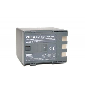 VHBW Kameraakku kompatibel mit Canon BP-2L12, BP-2L18, BP-2L24 / 1800 mAh