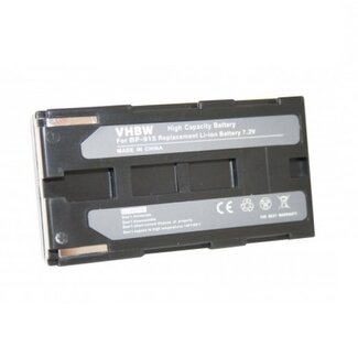 VHBW Kameraakku kompatibel mit Canon BP-915 / 1300 mAh