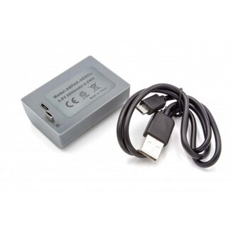 VHBW Kamera BacPac Akku kompatibel mit GoPro Hero+ – ersetzt ABPAK-HERO+ / 2500 mAh