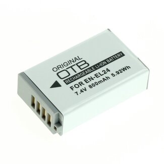 VHBW Kameraakku kompatibel mit Nikon EN-EL24 / 800 mAh