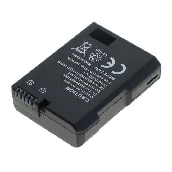 Kameraakku kompatibel mit Nikon EN-EL14 und EN-EL14a / 950 mAh