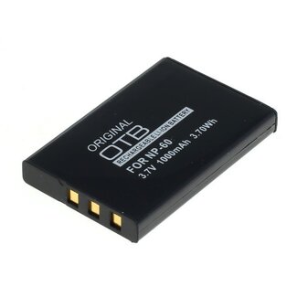 OTB Kameraakku kompatibel für Fujifilm NP-60 & Kodak KLIC-5000 / 1000 mAh