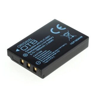 OTB Kameraakku kompatibel mit Kodak KLIC-5001 & Sanyo DB-L50 / 1600 mAh