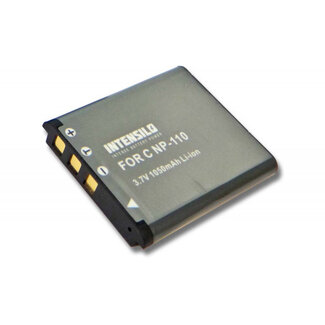 Intensilo Kameraakku kompatibel mit Casio NP-110 & JVC BN-VG212 – 1050 mAh