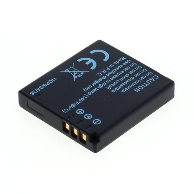 Kameraakku kompatibel mit Panasonic CGA-S008, DMW-BCE10, VW-VBJ10 / 750 mAh