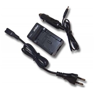 VHBW Schnellladegerät kompatibel mit Nikon EN-EL1 und Konica Minolta NP-800 Akkus