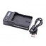 Kamera-Akku-Ladegerät kompatibel mit Canon LP-E6 Akku