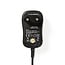Universal-Netzadapter 3-12V 1A 12W mit 6 Steckern, schwarz - 1,8 m