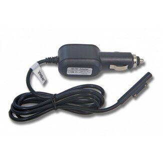 VHBW Notebook-Autoladegerät 12V 2,58A 31W kompatibel mit Microsoft Surface Book, Pro 3, Pro 4 i5 & i7